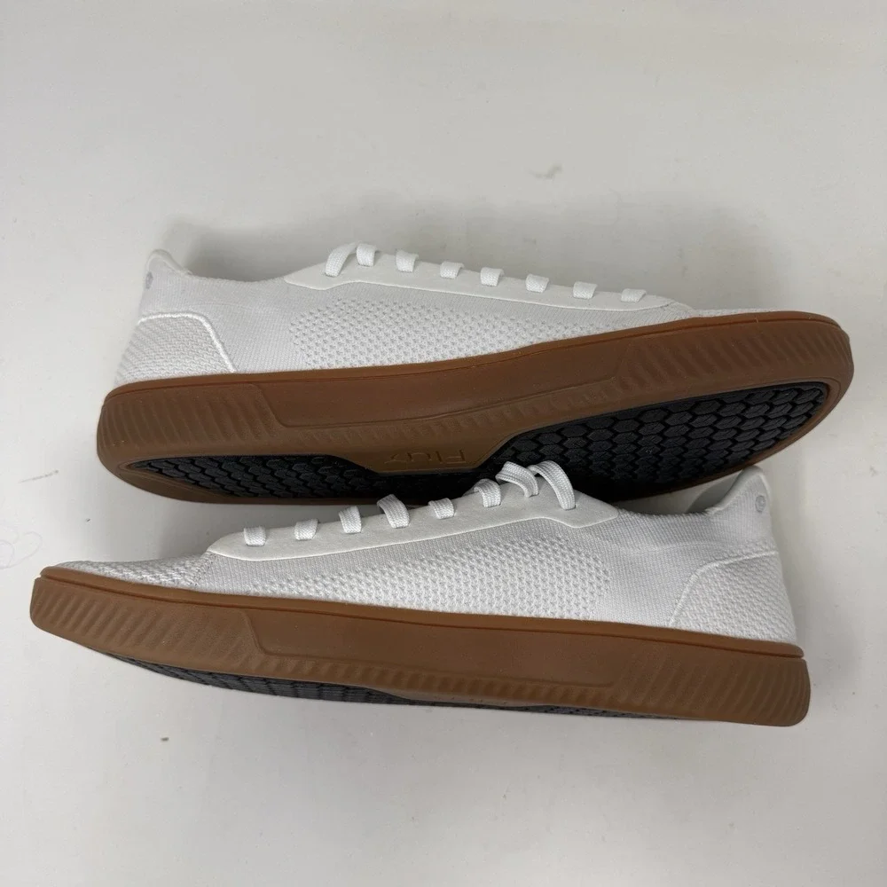 Flux Adapt Trainer Breathable Barefoot White And Gum Shoes Men 11